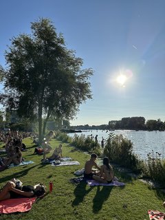 Badestelle in Amsterdam