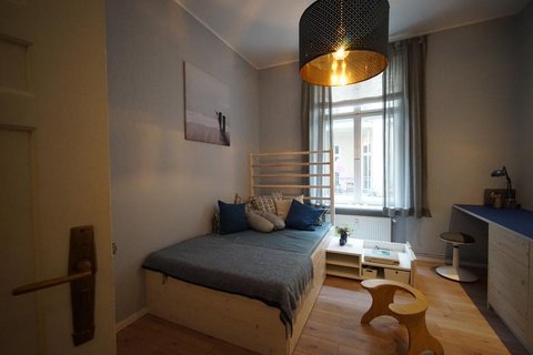 Raum mit Bett