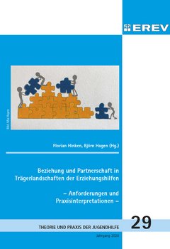 Cover Beziehung und Partnerschaft in Trägerlandschaften der Erziehungshilfen