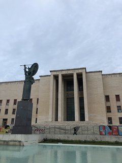 Die Universität La Sapienza in Rom, Italien 